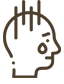 head logo with depression